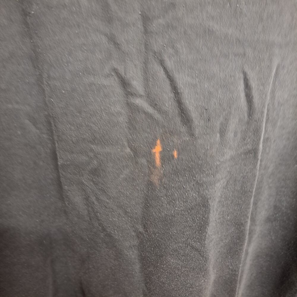Adidas Golf Men's Hoodie Sweatshirt 2XL Black Pullover Logo Distressed Print Egy - Picture 9 of 9